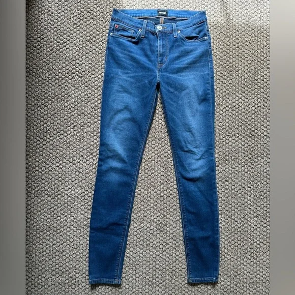 A45- Hudson Natalie Super Skinny Jeans sz 27 - Picture 2 of 9